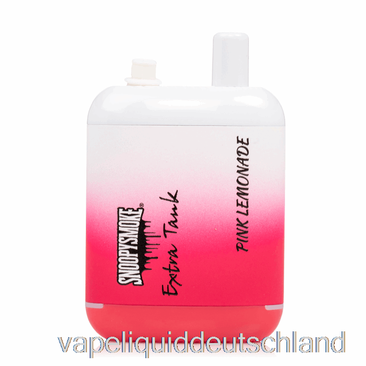 Snoopy Smoke Extra Tank 2 15000 Einweg-Dampfflüssigkeit Mit Rosa Limonade